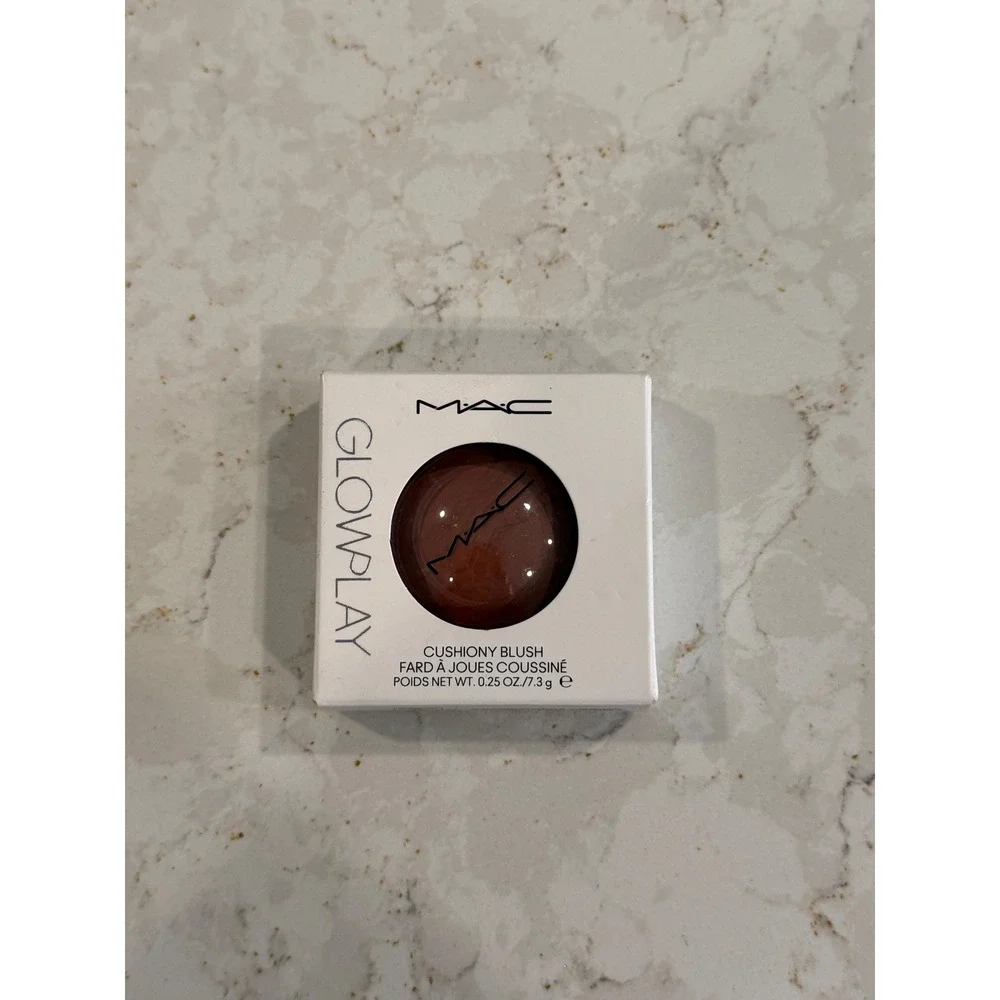 MAC Glow Play Cushiony Blush Ginger Luck Warm Terracotta 7.3g New in Box
